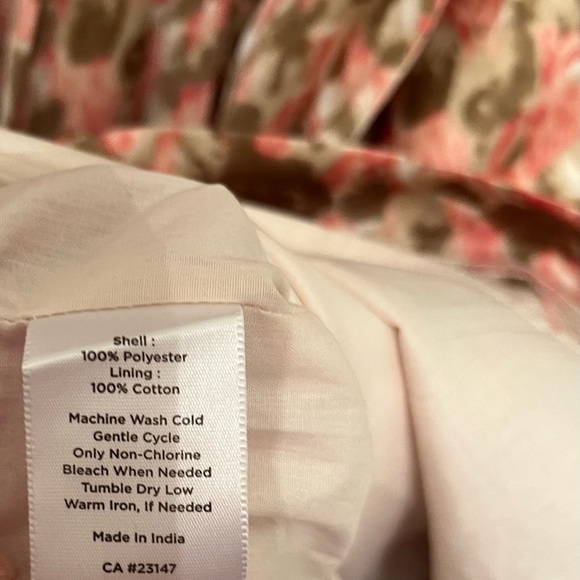 Talbots Watercolor Floral Dress Size 20W - Picture 7 of 7